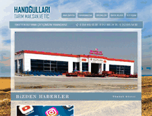 Tablet Screenshot of hanogullari.com